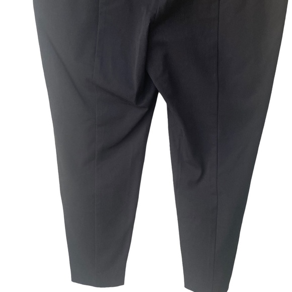 Anthropologie The Essential Slim Pant Size 18 NEW Black Office Stretch Ankl - Picture 9 of 12